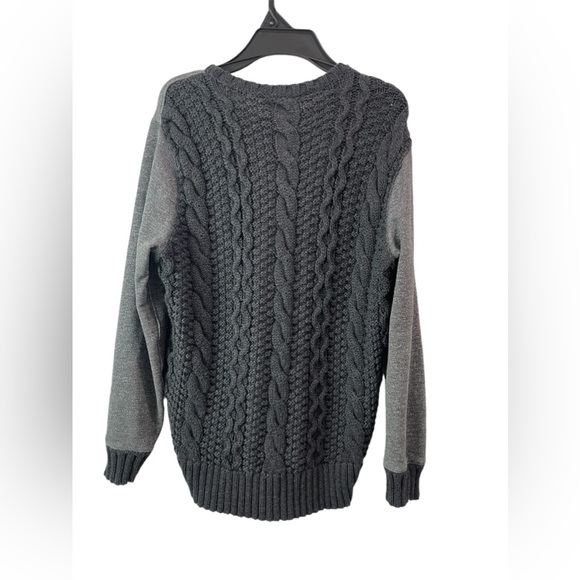 Athleta Madera Merino Wool Blend Chunky Knit Sweater  Gray Sz Xxs - Picture 3 of 14